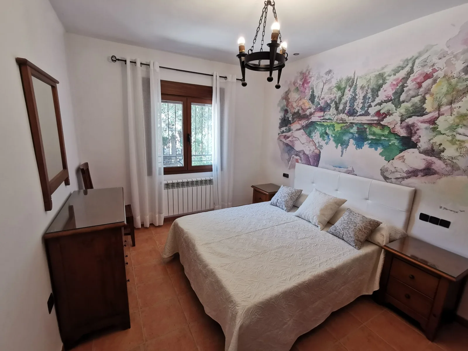Salón con vistas de Casa Hernando
