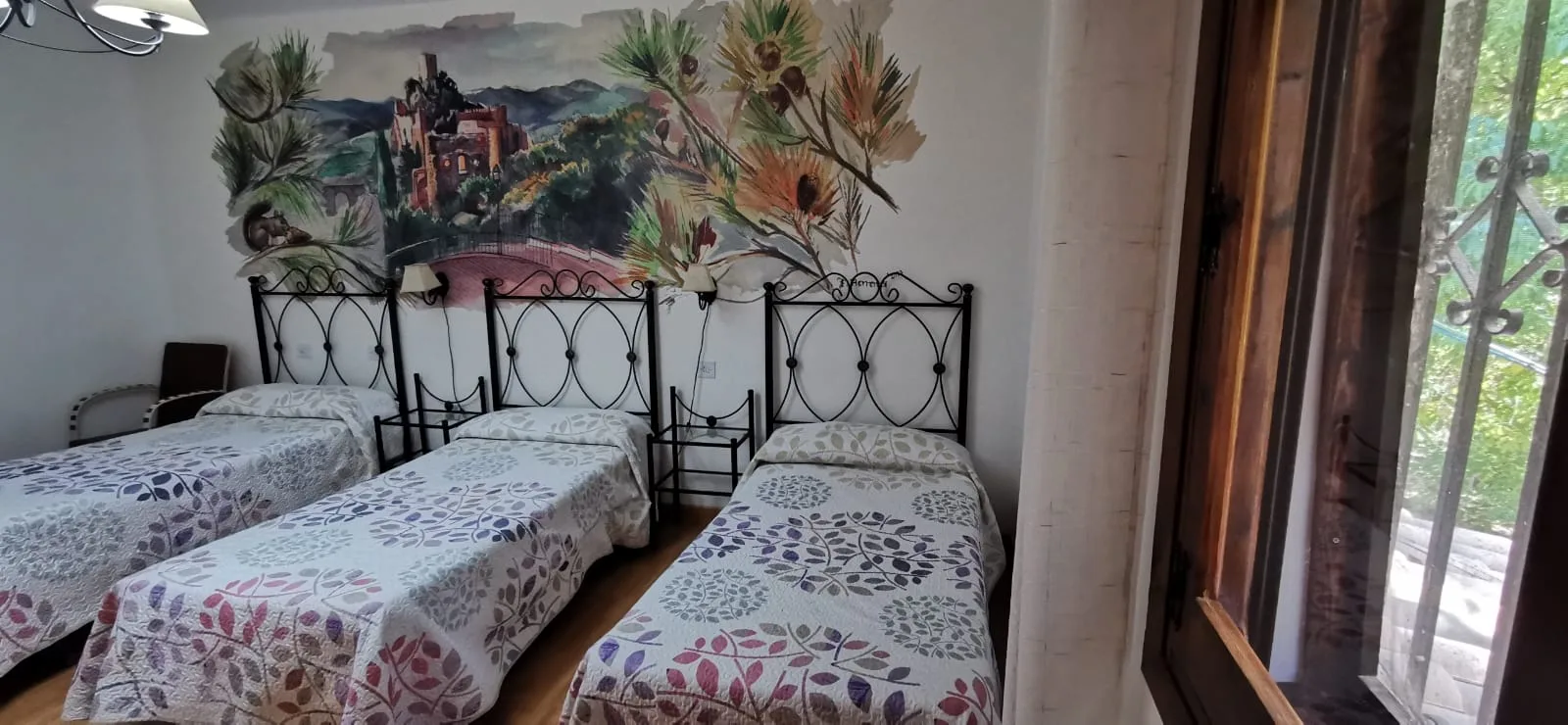 Rincón de lectura en Casa Ruiz