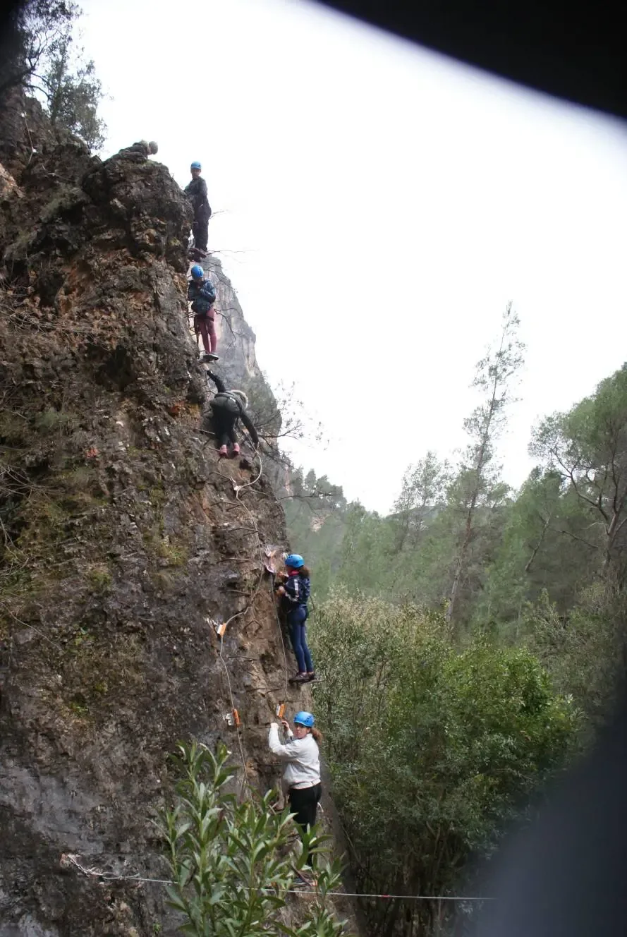 Vía ferrata en la sierra de Cazorla